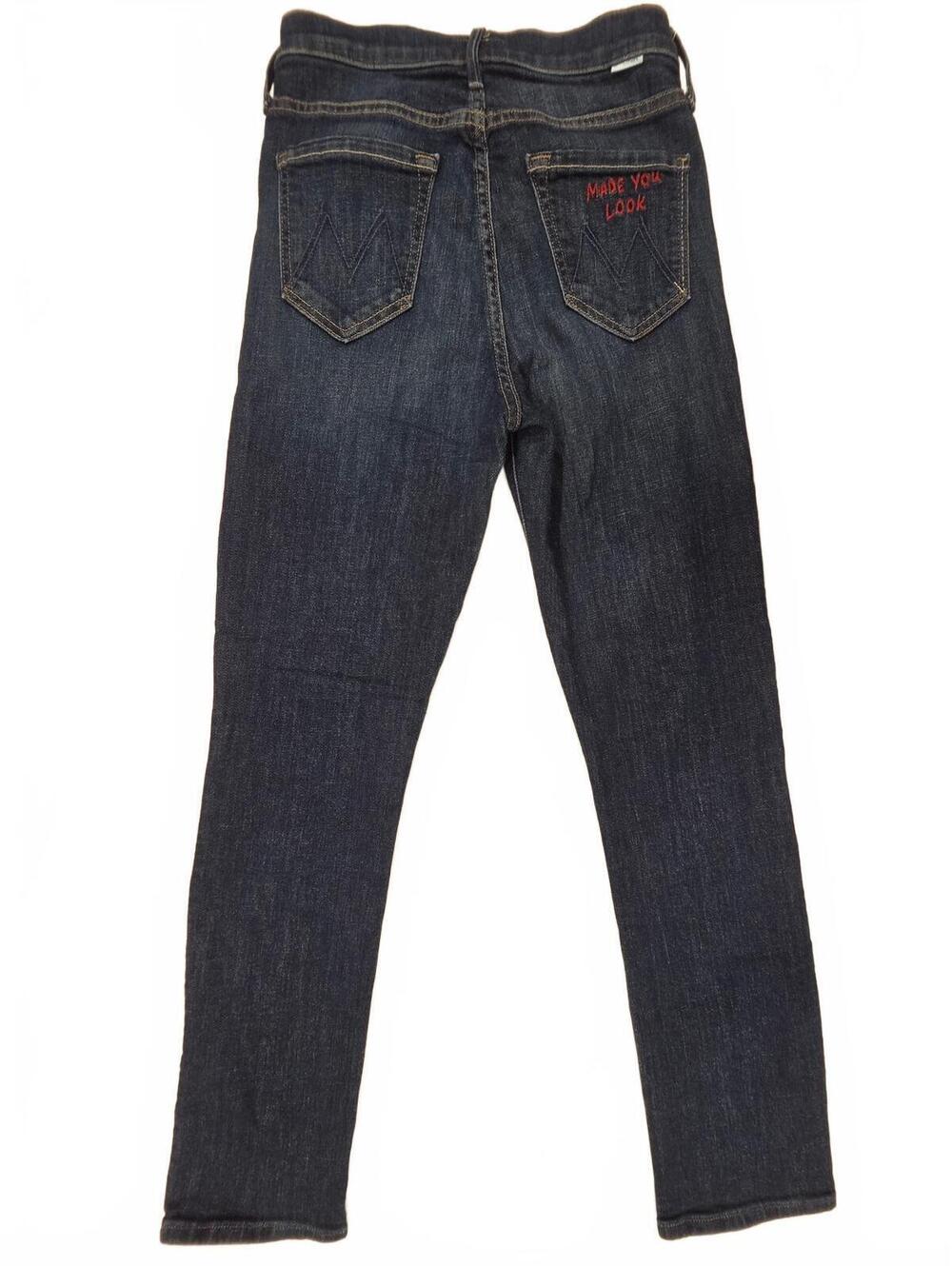 MOTHER The Dazzler Clean Sweep Made You Look Jeans Size 25